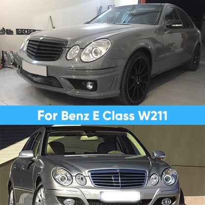 For Mercedes-Benz E-Class W211 2002-2008 Car Left Side Headlight Transparent Protective Cover 2118202961, Left Side