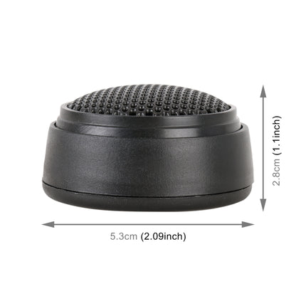 2pcs 1000W 98dB Car Dome Tweeter Audio Loudspeaker Treble Speaker, YH-106B/YH-106L/YH-425