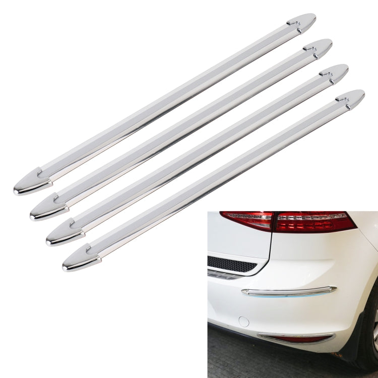 4pcs Car Silicone Anti-collision Strip, Silicone Anti-collision Strip