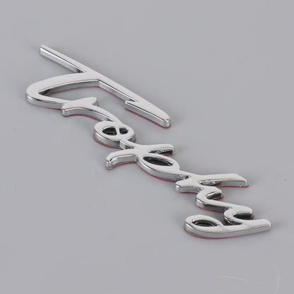 Car TROPHY Personalized Aluminum Alloy Decorative Stickers, Size: 11.5x2.5x0.35cm