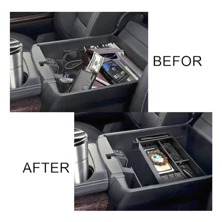 For Silverado GMC 2019-2020 Car Central Armrest Box Storage Box, Style: Type A, Style: Type A