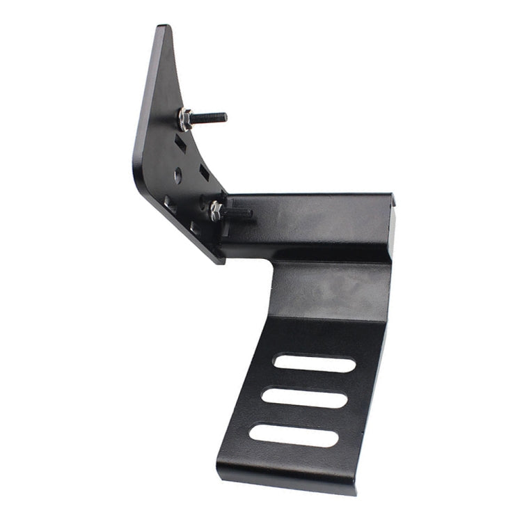 For Jeep Wrangler JL 2018-2019 Car Modification Curved Metal Left Foot Rest Pedal, For Jeep Wrangler JL 2018-2019 Curved Style