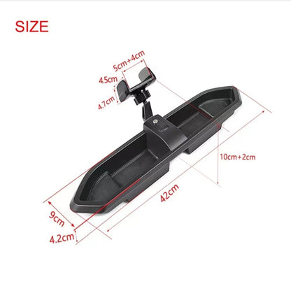 For Jeep Wrangler JL / JT 2018 Car Modified Dashboard Storage Box with Phone Navigation Bracket, For Jeep Wrangler JL / JT 2018