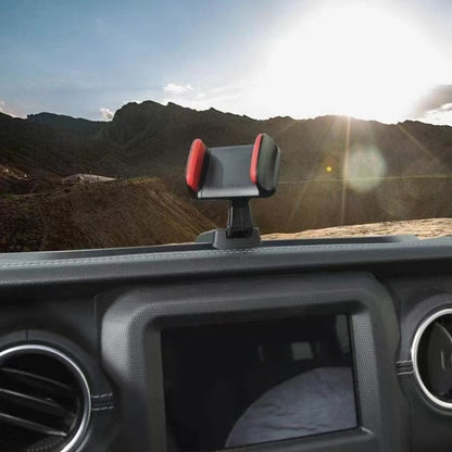 For Jeep Wrangler JL / JT 2018 Car Modified Dashboard Storage Box with Phone Navigation Bracket, For Jeep Wrangler JL / JT 2018