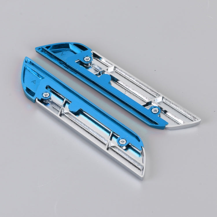 1 Pair Car SPORTS Personalized Aluminum Alloy Decorative Stickers, Size: 11.5 x 2.5 x 0.5cm, SPORTS