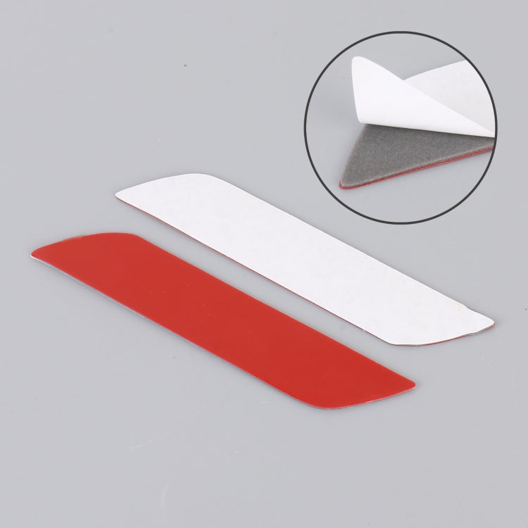 1 Pair Car SPORTS Personalized Aluminum Alloy Decorative Stickers, Size: 11.5 x 2.5 x 0.5cm, SPORTS