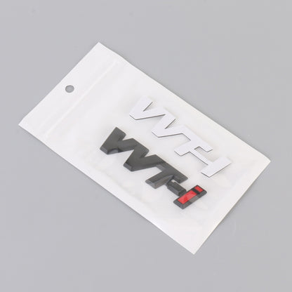 Car WT-i Personalized Aluminum Alloy Decorative Stickers, Size:7.5 x 2cm, WT-i