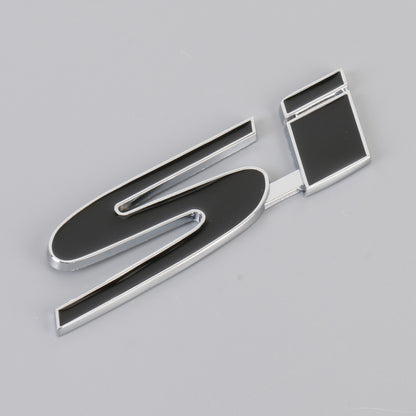 Car Si Metal Stickers Personalized Aluminum Alloy Decorative Stickers, Size:10 x 3cm