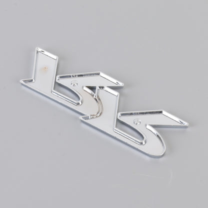 Car Dual R Metal Stickers Personalized Aluminum Alloy Decorative Stickers, Size:11 x 3.5cm