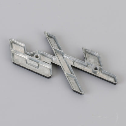 Car R / T Personalized Aluminum Alloy Decorative Stickers, Size:10.5 x 5cm