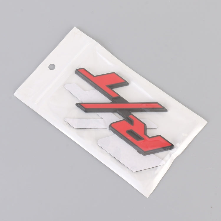 Car R / T Personalized Aluminum Alloy Decorative Stickers, Size:10.5 x 5cm