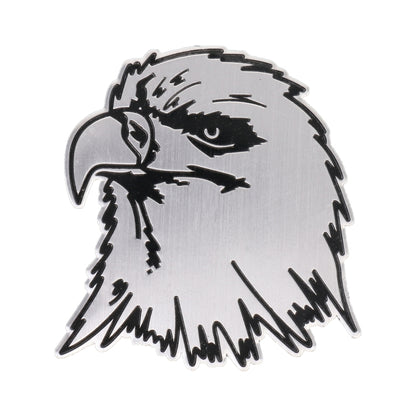 Car Owl Metal Stickers Personalized Aluminum Alloy Decorative Stickers, Size:8 x 7.5cm, Owl Stickers