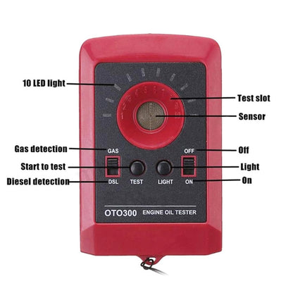 OTC300 Car Oil Tester Lubricating Oil Quality Analyzer, OTC300