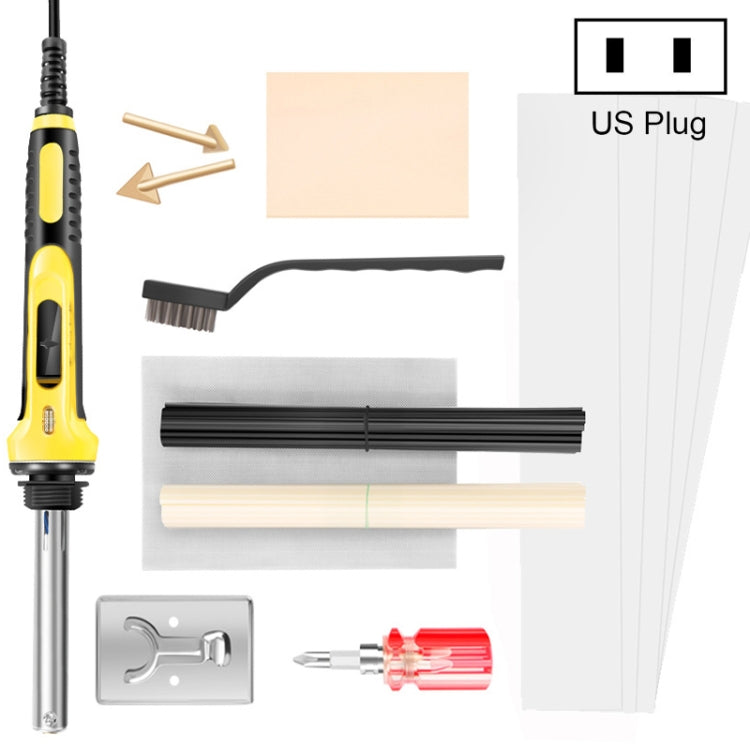 100W Electric Soldering Iron Plastic Welding Machine Car Bumper Repair Plier, US Plug, US Plug