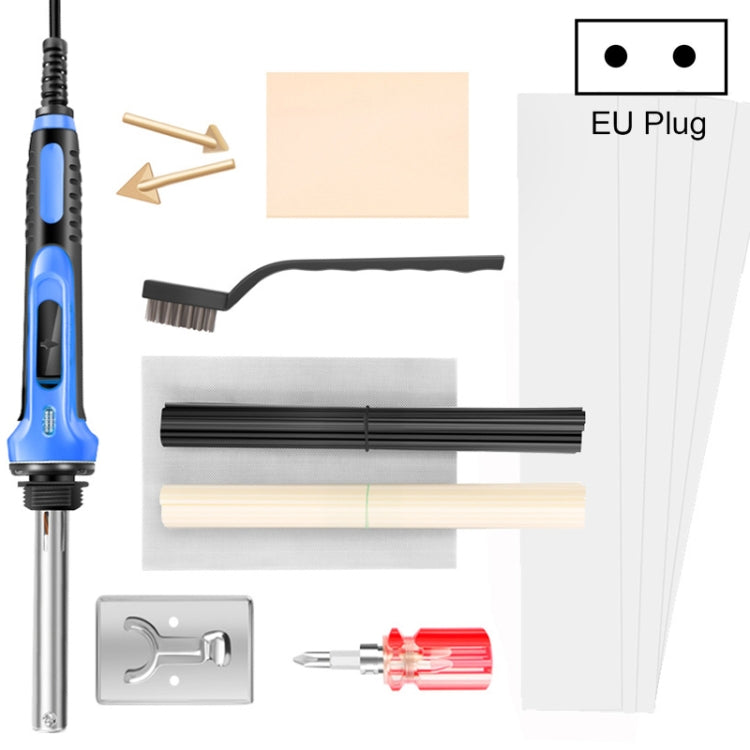 100W Electric Soldering Iron Plastic Welding Machine Car Bumper Repair Plier, EU Plug, EU Plug