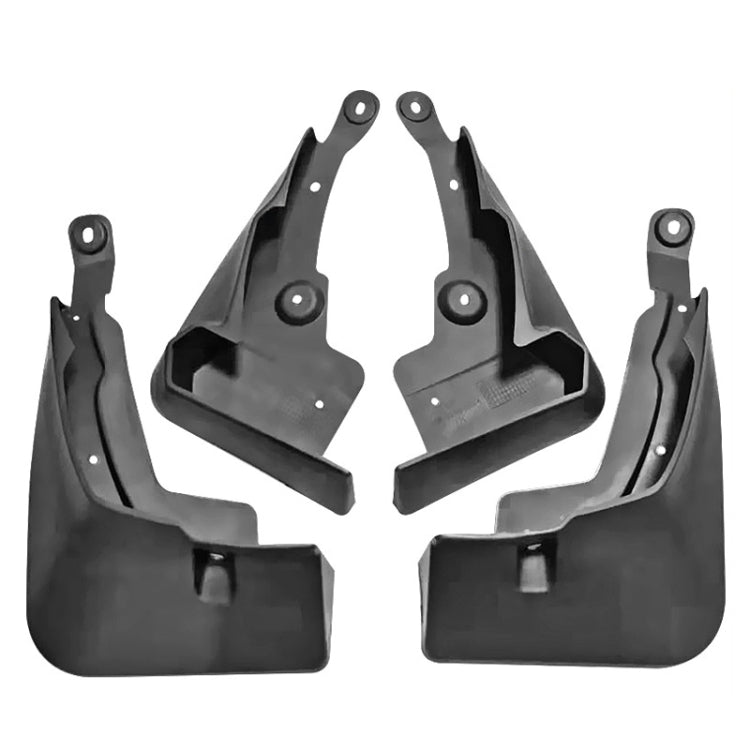 For Toyota RAV4 2019-2022 4pcs/Set Car Auto Soft Plastic Splash Flaps Fender Guard with Pedal, For Toyota RAV4 2019 with Pedal