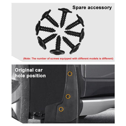 For Volvo XC60 2014-2017 4pcs/Set Car Auto Soft Plastic Splash Flaps Fender Guard, For Volvo XC60 2014-2017