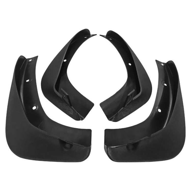 For Nissan Note E11 / LIVINA 2005-2009 4pcs/Set Car Auto Soft Plastic Splash Flaps Fender Guard, For Nissan Note E11 / LIVINA 2005-2009