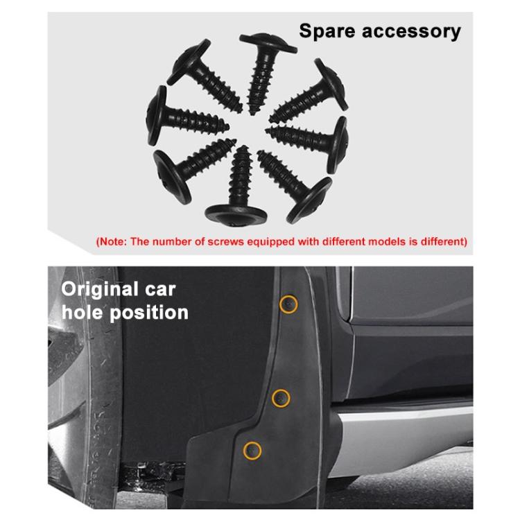 For Volvo XC60 2018-2023 4pcs/Set Car Auto Soft Plastic Splash Flaps Fender Guard, For Volvo XC60 2018-2023