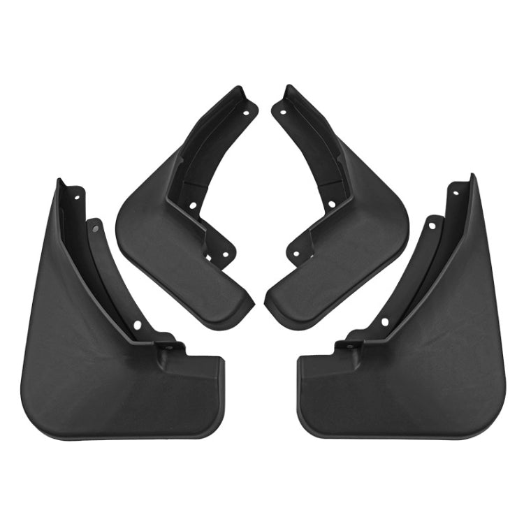 For Volkswagen T-ROC 2018-2022 4pcs/Set Car Auto Soft Plastic Splash Flaps Fender Guard, For Volkswagen T-ROC 2018-2022