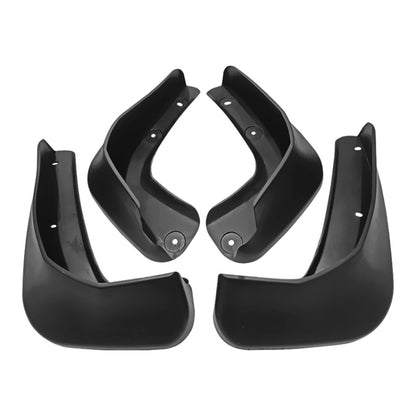 For Honda Fit / Jazz 2008-2010 4pcs/Set Car Auto Soft Plastic Splash Flaps Fender Guard, For Honda Fit / Jazz 2008-2010