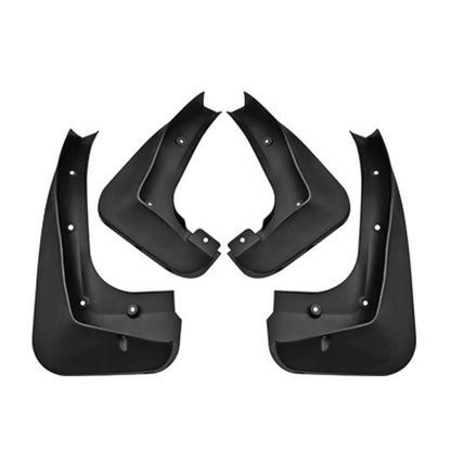 For BMW X3 2006-2010 4pcs/Set Car Auto Soft Plastic Splash Flaps Fender Guard with Pedal, For BMW X3 2006-2010