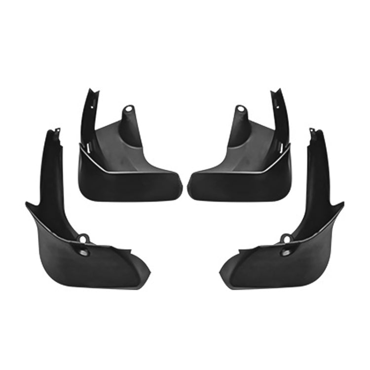 For Mercedes-Benz S-class 2014-2020 4pcs/Set Car Auto Soft Plastic Splash Flaps Fender Guard, For Mercedes-Benz S-class 2014-2020