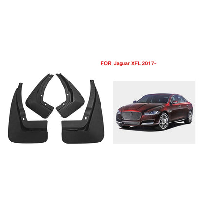 For Jaguar XFL 2016 4pcs/Set Car Auto Soft Plastic Splash Flaps Fender Guard, For Jaguar XFL 2016