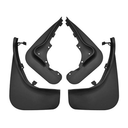 For Mercedes-Benz B200 2008-2011 4pcs/Set Car Auto Soft Plastic Splash Flaps Fender Guard, For Mercedes-Benz B200 2008-2011