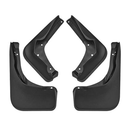 For Mercedes-Benz B-class 2012-2015 4pcs/Set Car Auto Soft Plastic Splash Flaps Fender Guard, For Mercedes-Benz B-class 2012-2015