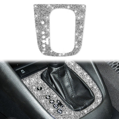 Car Gear Adjustment A Diamond Decoration Cover Sticker for Volkswagen Golf 6 2008-2012, Left-hand Drive, Gear Adjustment A, Left-hand Drive