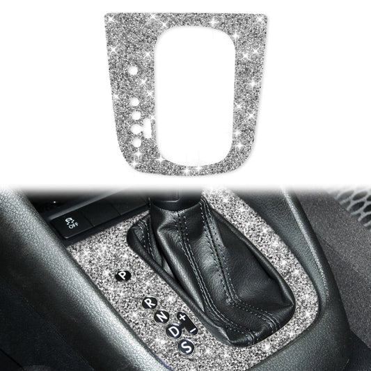 Car Gear Adjustment A Diamond Decoration Cover Sticker for Volkswagen Golf 6 2008-2012, Left-hand Drive, Gear Adjustment A, Left-hand Drive