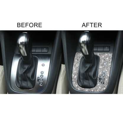 Car Gear Adjustment A Diamond Decoration Cover Sticker for Volkswagen Golf 6 2008-2012, Right-hand Drive, Gear Adjustment A, Right-hand Drive