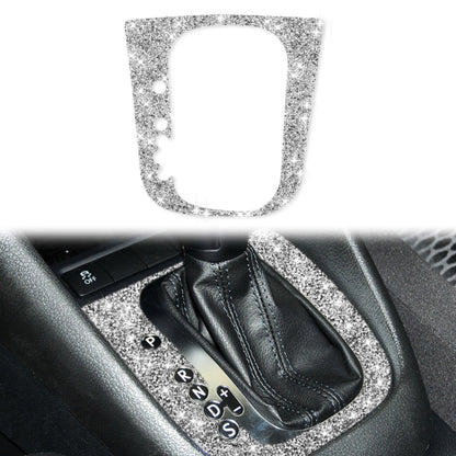 Car Gear Adjustment B Diamond Decoration Cover Sticker for Volkswagen Golf 6 2008-2012, Left-hand Drive, Gear Adjustment B, Left-hand Drive