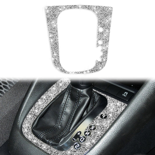 Car Gear Adjustment B Diamond Decoration Cover Sticker for Volkswagen Golf 6 2008-2012, Right-hand Drive, Gear Adjustment B, Right-hand Drive