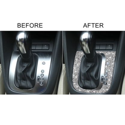Car Gear Adjustment B Diamond Decoration Cover Sticker for Volkswagen Golf 6 2008-2012, Right-hand Drive, Gear Adjustment B, Right-hand Drive