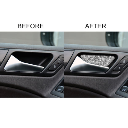 Car Door Bowl Diamond Decoration Cover Sticker for Volkswagen Golf 6 2008-2012, Left and Right Drive, Door Bowl