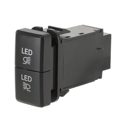 For Toyota Car Large Fog Light Dual Control Switch with Lock, with Lock