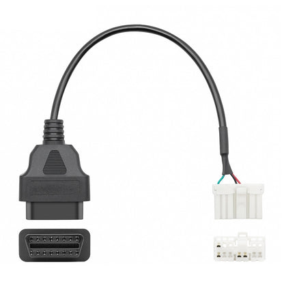 For Tesla Model X / S 2012-2015 OBDII to 12 Pin OBD Adapter Cable, OBDII to 12 Pin
