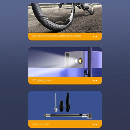 ST-9619A 7.4V Wireless Portable Car Tire Air Pump, Wireless