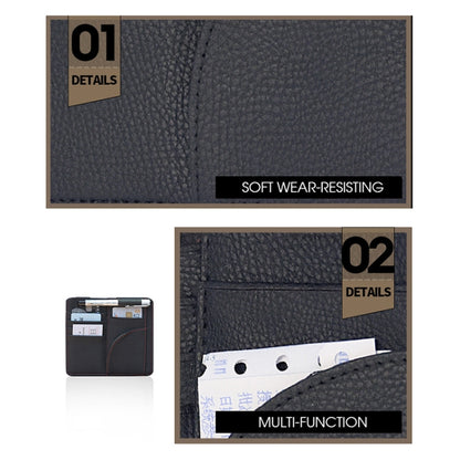 Car Multifunctional Sun Visor Card Holder Bill Storage Card Bag, Card Holder