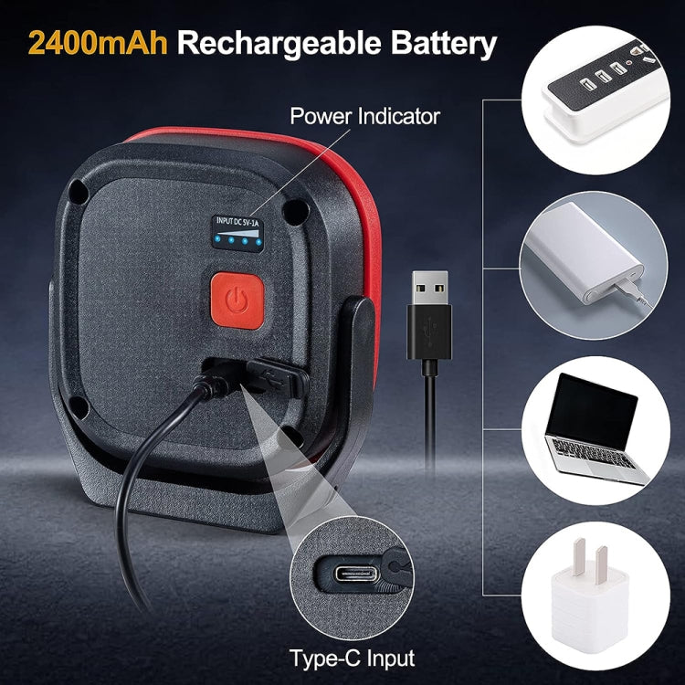 Car Portable Type-C Chargeable COB LED Work Inspection Light, 202