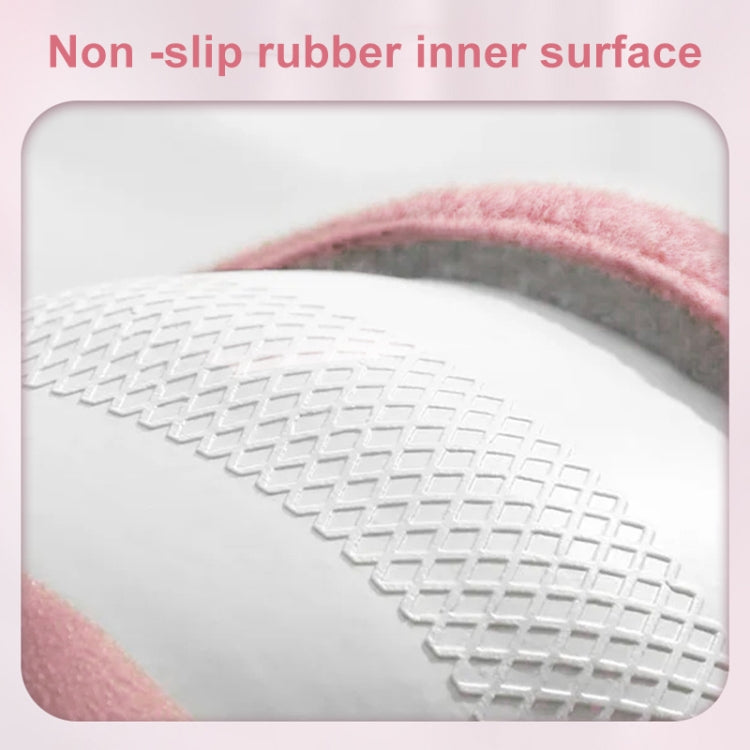 D Style Car Universal Cartoon Pattern Plush Warm Anti-skid Steering Wheel Cover, Diameter: 38cm, D Style