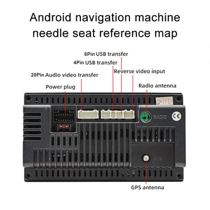 Palminfo Male Android Navigation 20-pin Plug RCA Video Audio Cable, Male Audio Cable