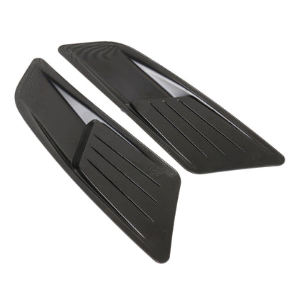 HD-713 1 Pair Car Hood Decorative Stickers Fender Air Vents Sticker(Carbon Fiber), Carbon Fiber