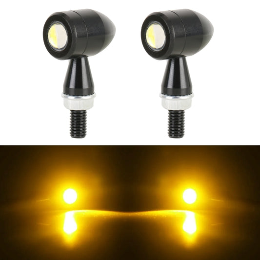 1 Pair Motorcycle Mini Turn Signal, Mini Turn Signal