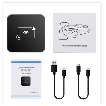 Car Intelligent AI Box Original Car Wired to Wireless Android Auto, Android Auto