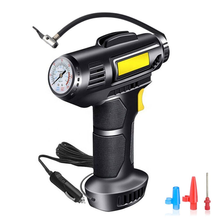 Car Portable Mini Wired Pointer Tire Inflator Pump, Wired Pointer