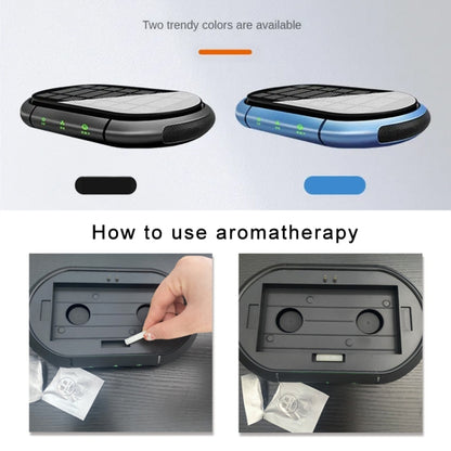 Car Negative Ion Air Purifier with 2 Solid Aromatherapy Sticks, Negative Ion Air Purifier