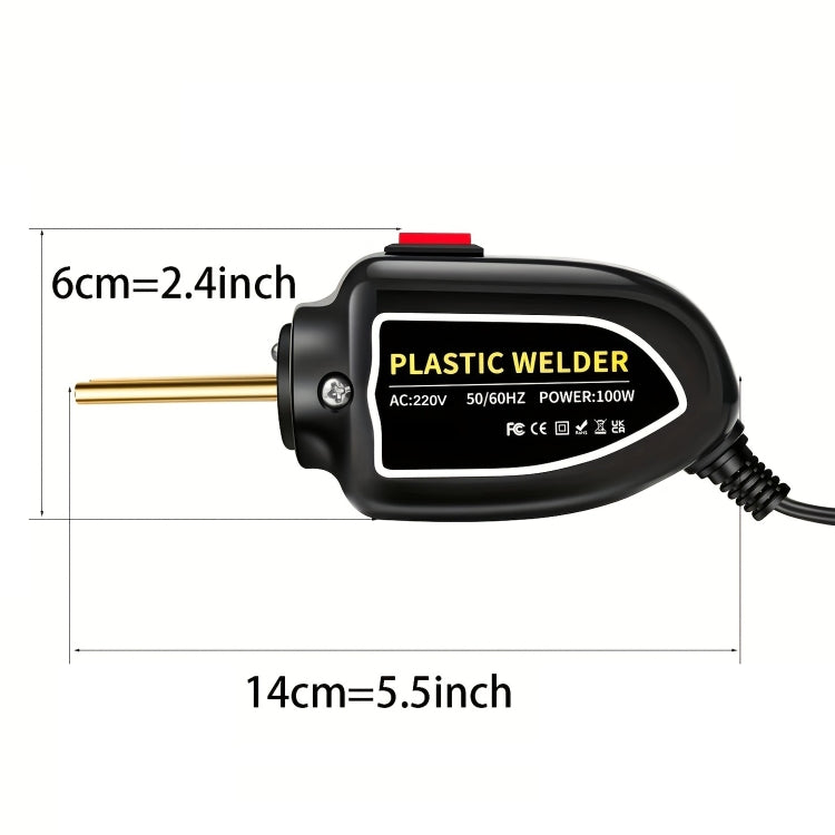 Hot Stapler Plastic Welding Machine Car Bumper Repair Kit Plier, AU Plug, AU Plug